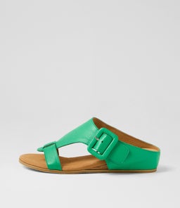 HALLES DJ BRIGHT EMERALD LEATHER