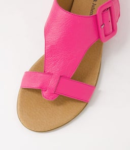 HALLES DJ HOT PINK LEATHER