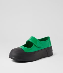 AGDA DJ EMERALD BLACK SOLE PATENT LEATHER