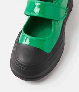 AGDA DJ EMERALD BLACK SOLE PATENT LEATHER