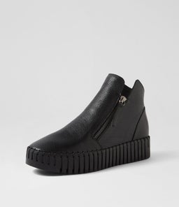 BADIO DJ BLACK BLACK SOLE LEATHER