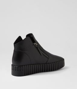 BADIO DJ BLACK BLACK SOLE LEATHER
