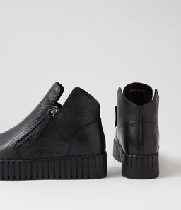 BADIO DJ BLACK BLACK SOLE LEATHER