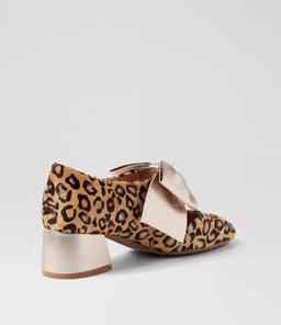 CONNAN DJ TAN METALLIC LEOPARD MULTI
