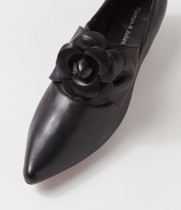 DELMARET DJ BLACK LEATHER