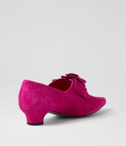 DELMARET DJ FUCHSIA SUEDE
