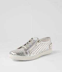 DIDOS DJ SILVER WHITE SOLE LEATHER