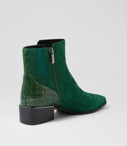 DONALDSY DJ EMERALD EMERALD CROC SUEDE PATENT