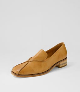 FLEETA DJ DK TAN LEATHER