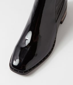 FOLMY DJ BLACK BLACK PATENT STRETCH PATENT PU