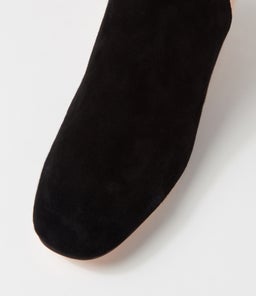 GARYIE DJ BLACK NUDE SUEDE SUEDE