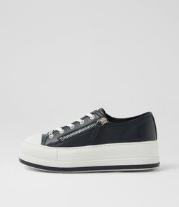 GIZA DJ NAVY WHITE SOLE LEATHER
