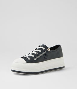 GIZA DJ NAVY WHITE SOLE LEATHER