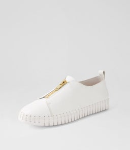 HAINA DJ WHITE WHITE SOLE LEATHER