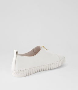 HAINA DJ WHITE WHITE SOLE LEATHER