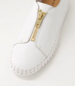 HAINA DJ WHITE WHITE SOLE LEATHER