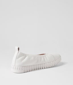 HEATON DJ WHITE WHITE SOLE LEATHER