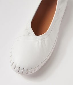 HEATON DJ WHITE WHITE SOLE LEATHER