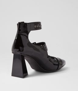 HANANN DJ BLACK PATENT LEATHER