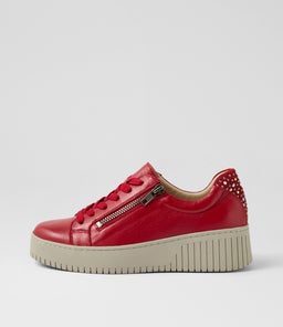 KEES DJ DK RED LEATHER