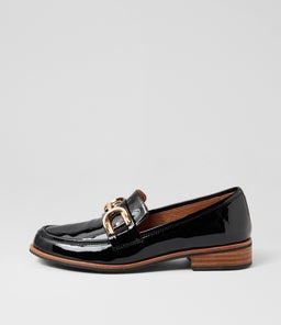 LANNCIS DJ BLACK PATENT LEATHER