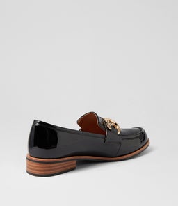 LANNCIS DJ BLACK PATENT LEATHER