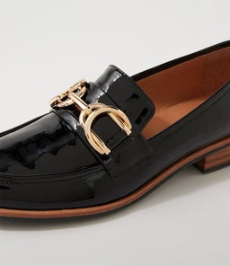 LANNCIS DJ BLACK PATENT LEATHER