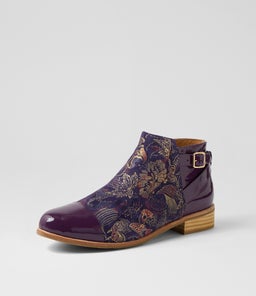 LEART DJ PURPLE PURPLE REGAL PATENT SUEDE