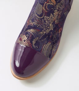 LEART DJ PURPLE PURPLE REGAL PATENT SUEDE