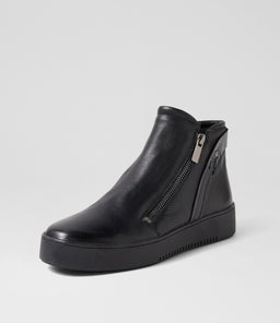LASTE DJ BLACK BLACK LEATHER PATENT