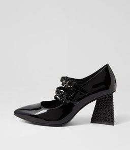 LUCYLE DJ BLACK PATENT LEATHER