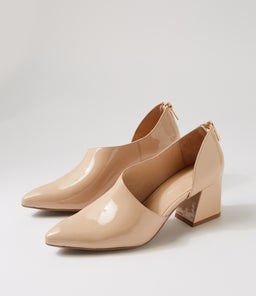 MERCE DJ CAMEL PATENT LEATHER