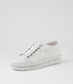 MAHINA DJ WHITE&SILVER LEATHER