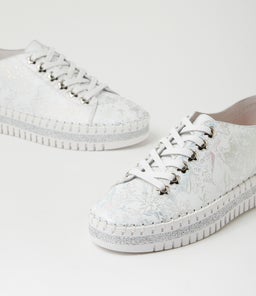 MAHINA DJ WHITE&SILVER LEATHER