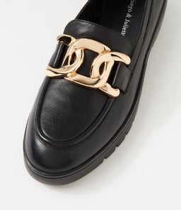 MARAH DJ BLACK BLACK SOLE LEATHER