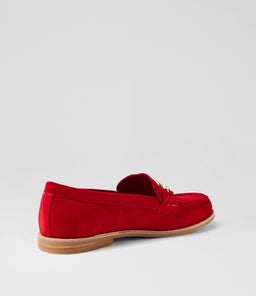 QUILT DJ RED SUEDE