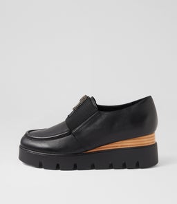 RENSI DJ BLACK NATURAL&BLACK LEATHER SOLE