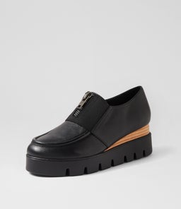 RENSI DJ BLACK NATURAL&BLACK LEATHER SOLE