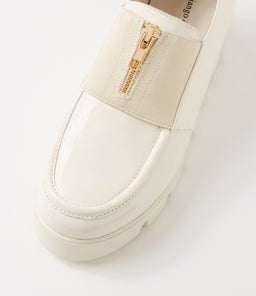 RENSI DJ IVORY NATURAL&IVORY PATENT SOLE