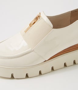 RENSI DJ IVORY NATURAL&IVORY PATENT SOLE