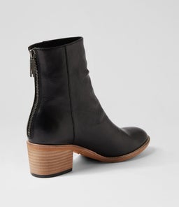 RANSI DJ BLACK NATURAL HEEL LEATHER