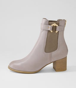 SHOLTO DJ SMOKE NATURAL HEEL LEATHER