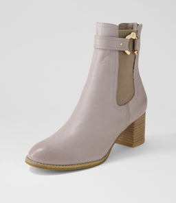 SHOLTO DJ SMOKE NATURAL HEEL LEATHER