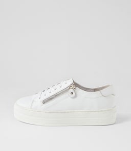 SHIONS DJ WHITE WHITE SOLE LEATHER