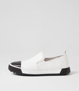 THERILLY DJ BLACK WHITE LEATHER