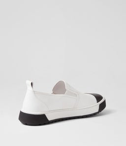 THERILLY DJ BLACK WHITE LEATHER