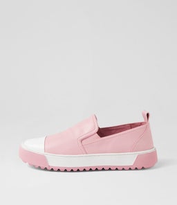THERILLY DJ WHITE PALE PINK LEATHER
