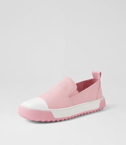 THERILLY DJ WHITE PALE PINK LEATHER
