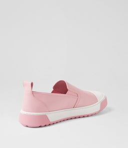 THERILLY DJ WHITE PALE PINK LEATHER
