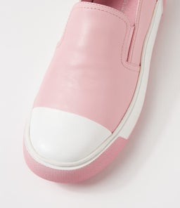 THERILLY DJ WHITE PALE PINK LEATHER
